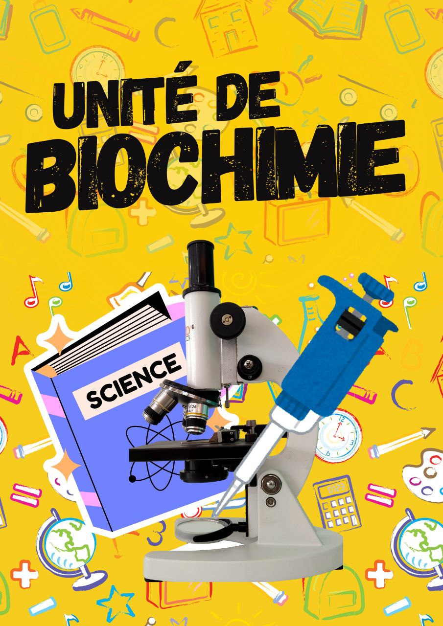 Initiations aux analyse médicale (unité de biochimie).